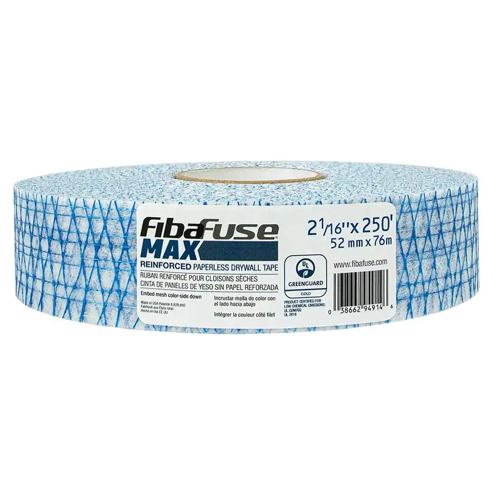 Fibafuse MAX 2-1/16 In. X 250 Ft. Reinforced Paperless Drywall Joint Tape - Image 1 of 4