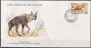 Botswana 1977 Fauna, WWF, Wild Animals FDC - Picture 1 of 2