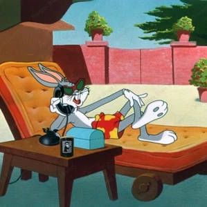 Impresión 8x10 Bugs Bunny What's Up Doc Looney Tunes 1950 cortesía Warner Bros #LNT - Imagen 1 de 1