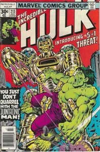 Marvel - El Increíble Hulk - #213 - Julio 1977 - Cómic - Imagen 1 de 2