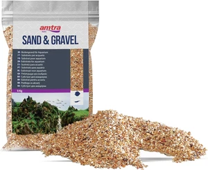 Sabbia Ambra - Sabbia per Acquario,Fondale per Acquario Acqua Dolce E Marina, Na - Foto 1 di 12