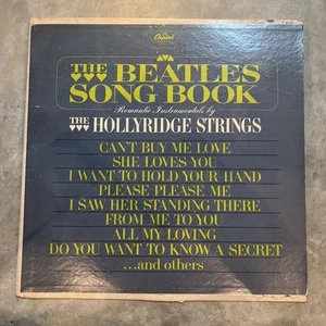 The Beatles Song Book Hollyridge Strings 1964 Vinyl LP Record Capitol T2116 Mono - Picture 1 of 4