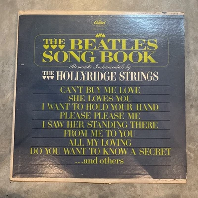 The Beatles Song Book Hollyridge Strings 1964 Vinyl LP Record Capitol T2116 Mono - Image 1 of 4