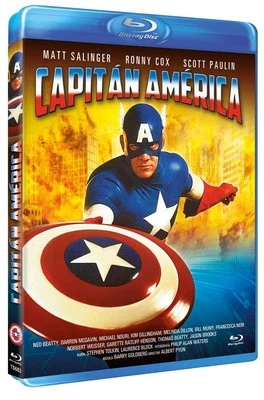 RESEARCH ENTERTAINMENT El Capitán América [Blu-ray] (1990) Captain America
