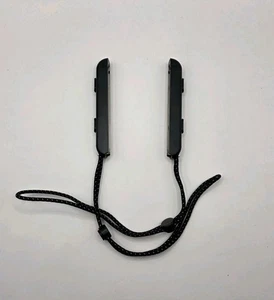 Official Nintendo Switch Joy-Con Wrist Straps Pair (Left And Right) Black - Picture 1 of 5