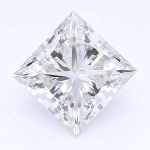 Lab Grown 0.71 Ct PRINCESS Cut IGI Certified CVD Diamond I Color VS1 Clarity - Picture 1 of 12