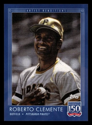 2019 Topps 150 Years of Baseball #33 Roberto Clemente Pirates Craig Kreindler - Image 1 of 2