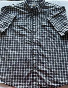 The Foundry Supply Co. Mens 3XL Short Sleeve Button Down Shirt 100% Cotton (351) - Picture 1 of 3