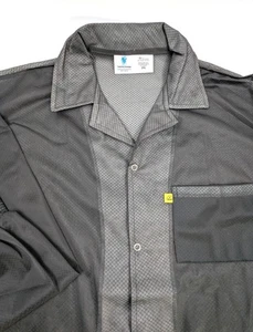 NOS! Transforming Tech ESD Jacket, Lightweight Poly-Carbon Blend 2XL Black - Picture 1 of 19