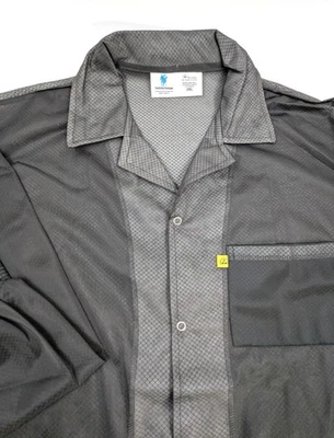 NOS! Transforming Tech ESD Jacket, Lightweight Poly-Carbon Blend 2XL Black - Image 1 of 4