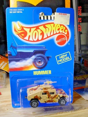Hot Wheels 188 Hummer Tan CT 1991 BP 1/64 bp11 Foto 1 de 4