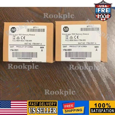 New Factory Sealed AB 1764-MM1 MicroLogix 1500 8K Word Memory Module 1764MM1 - Image 1 of 4