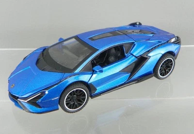 Modelo de coche Lamborghini SIAN Sport Diecast azul escala 1:32 con luces y sonido funciona Foto 1 de 4