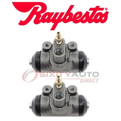 2 pc Raybestos Rear Drum Brake Wheel Cylinder for 1985 Pontiac J2000 Sunbird eg - Imagem 1 de 4