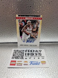 2011-12 NBA Hoops Auto Armon Johnson #203 Portland Trailblazer Autograph - Picture 1 of 3
