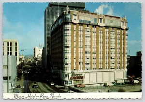 Reno Nevada Mapes Hotel Art Deco Casino Postcard by Hubert A. Lowman - Picture 1 of 2