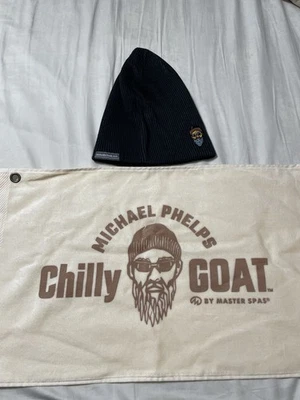 Sombrero de invierno y toalla de golf Michael Phelps Chilly Goat Foto 1 de 2