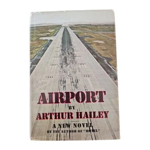 Airport by Arthur Hailey, 1968 1st Edition, Doubleday & Company, HCDJ - Bild 1 von 4