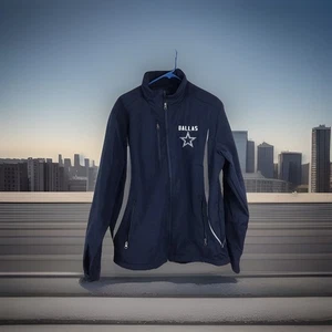 Dallas Cowboys Jacke Large Navy NFL Football Softshell Full Zip Up Star 23W 29L - Bild 1 von 7