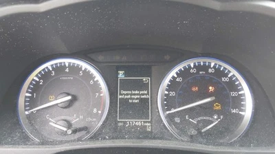 Highlander OE 2017-2018 velocímetro calibre clúster 117 k millas Toyota Foto 1 de 4