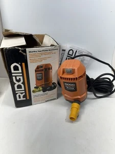 RIDGID VP2000 Wet Dry Garden Hose Connect Vacuum Pump Outlet Accessory Excellent - Bild 1 von 14