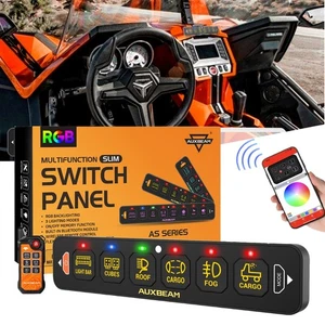 AUXBEAM AS-600 RGB Slim Switch Panel Remote Control APP For TOYOTA RAV4 19-24 - Picture 1 of 12
