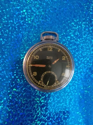vintage Westclox Pocket Ben Black Dial Pocket Watch... Working... - Image 1 of 3