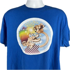 Vintage 2003 Grateful Dead Europe 72 T-Shirt Ice Cream Kid Herren XL blau - Bild 1 von 7