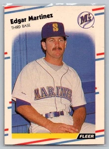 1988 Fleer Edgar Martinez #378 - Picture 1 of 2