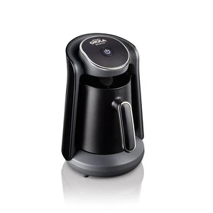 Minio Automatic Türkisch/Griechisch Kaffeevollautomat, USA 120V Ul, Schwarz/Silber, 4 Tassen - Bild 1 von 5