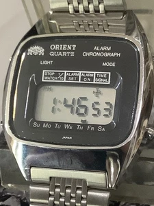 ORIENT QUARTZ GS741107 "JAPAN Años 80" ALL S. STELL ¡¡NEW OLD STOCK!! (VER FOTOS - Imagen 1 de 9