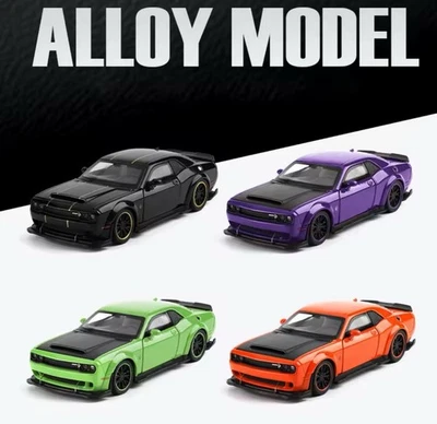 1:32 Dodge Challenger SRT Hellcat Redeye V8 Alloy Metal Diecast Model  - Immagine 1 di 4