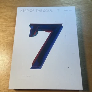 BTS Map of the Soul 7 Version 3 CD+Poster +Signature Card + Photo's Pre-owned - Picture 1 of 2
