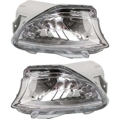 2Pcs Clear Lens Fog Light For 2007-09 Lexus LS460 LH & RH Plastic Lens 14461978 - Image 1 of 4