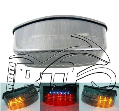 FARO POSTERIORE STOP LED INDICATORI DIREZIONALI DUCATI MONSTER 600 900,1000, S4R - Imagem 1 de 3