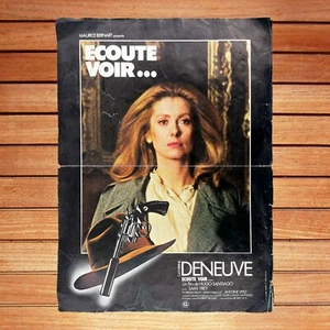Ecoute et voir affiche originale 40 x 60 cm Catherine Deneuve - Picture 1 of 8
