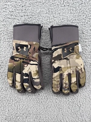 Under Armour Mid-Season Windstopper Insulated Camo Gore-tex Glove sMen's Sz Med - Image 1 of 3