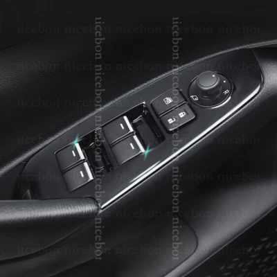 Interruptor de elevación de ventana 7 piezas lentejuelas cubierta apta para Mazda CX-5 cx5 2013-2016 Foto 1 de 4