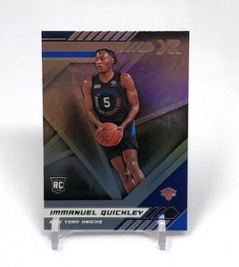 2020-21 Panini Chronicles Xr Immanuel Quickley Rookie New York Knicks #297