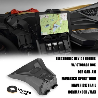 Electronic Device GPS Holder Storage Box For Can-Am Maverick Trail 800 2019-2021 - Изображение 1 из 4