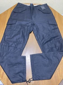 Filson Field Cargo Pants 36x32 Black Mens Fatigue Style Heavy Duty - Picture 1 of 8