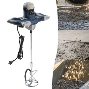 6 Speed Electric Drywall Mortar Mixer Cement Render Paint Tile Concrete Plaster - Picture 1 of 12