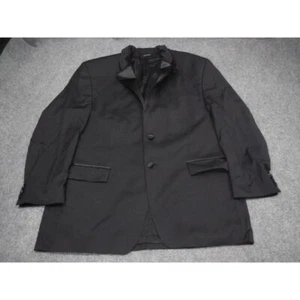 Lauren Ralph Lauren Tuxedo Men's Size 44R Black Button Two Button 100% Wool - Picture 1 of 13
