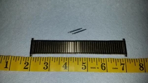 Gold tone expansion watch band 20mm - 22mm - Bild 1 von 4