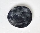 Vintage Onyx Marble Base Stand Decor Oval Egg Black Gray Wht Multicolor Natural