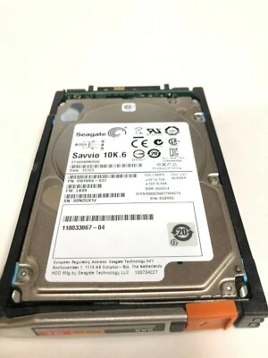 005050212 ST900MM0006 EMC 900GB 10K 6G SFF 2.5" SAS HARD DRIVE W/TRAY - Image 1 of 2