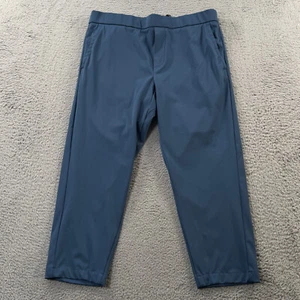 Pantalone Bonobos Uomo XL Reg Blu Off Duty Elasticizzato Coulisse Golf Chino - Foto 1 di 15