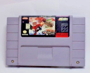 NFL Quarterback Club 96 Authentic (SNES 1995) Tested - Picture 1 of 11