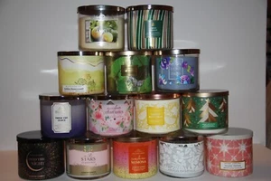 (F-J) - NEW Bath & Body Works 3 Wick Candle 14.5 oz Large - YOU CHOOSE! (F-J) - Picture 1 of 797