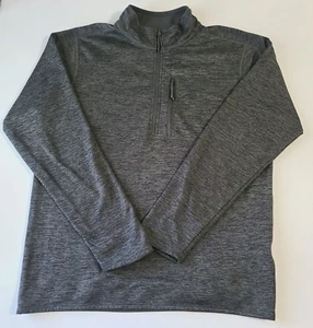Maglione The North Face foderato in pile 1/4 uomo taglia large grigio erica - Foto 1 di 12